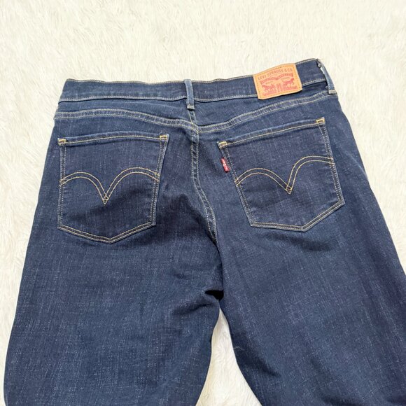 Women Levi's Classic Bootcut Denim Jeans Mid Rise in Island Rinse Size 10 - Picture 10 of 10